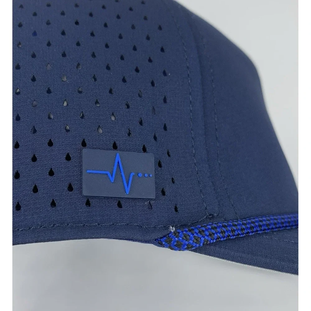 VYBE Hat Blue Mesh Rope Adjustable Performance Snapback Baseball Cap - Picture 8 of 16